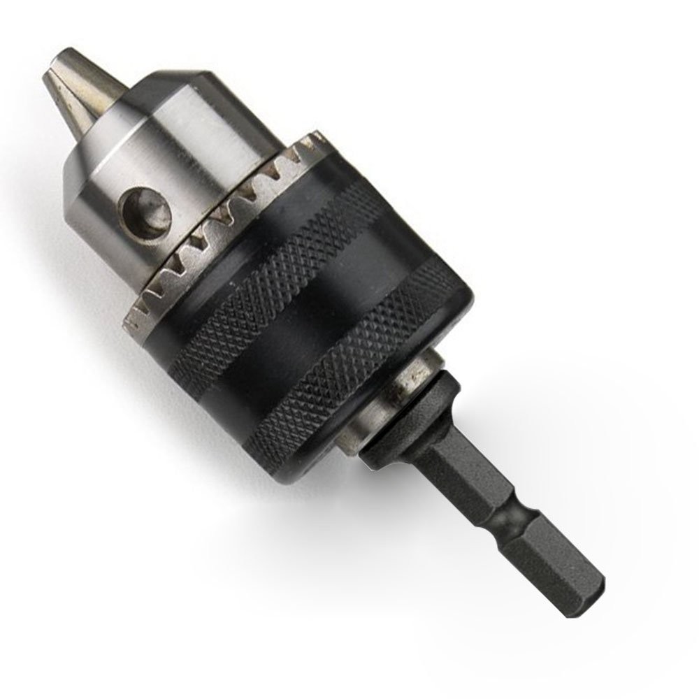 0.6-6.5mm Drill Chuck Adapter Converter Impact Drill Driver Bits Quick Connect
