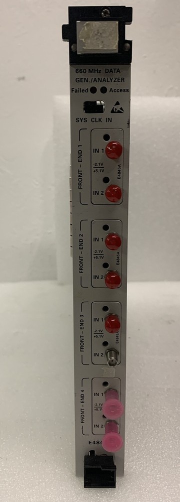 HP / Agilent / Keysight E4841A Data Generator / Analyzer Module