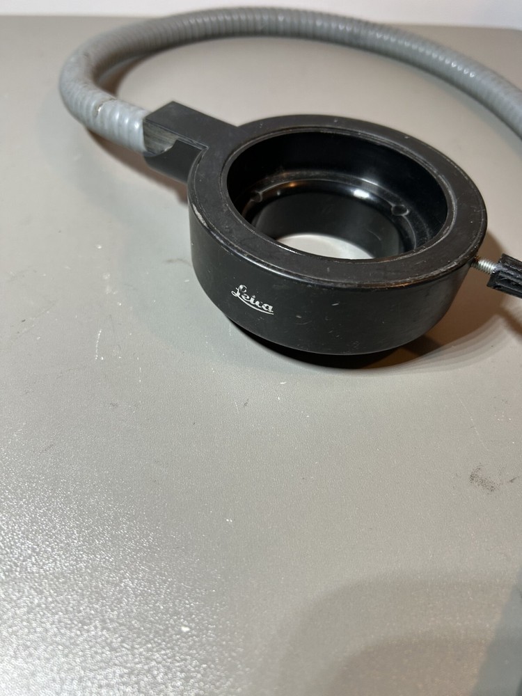 Leica Fiber-Optic Microscope Ring Light Source with Flex Fiber Cable