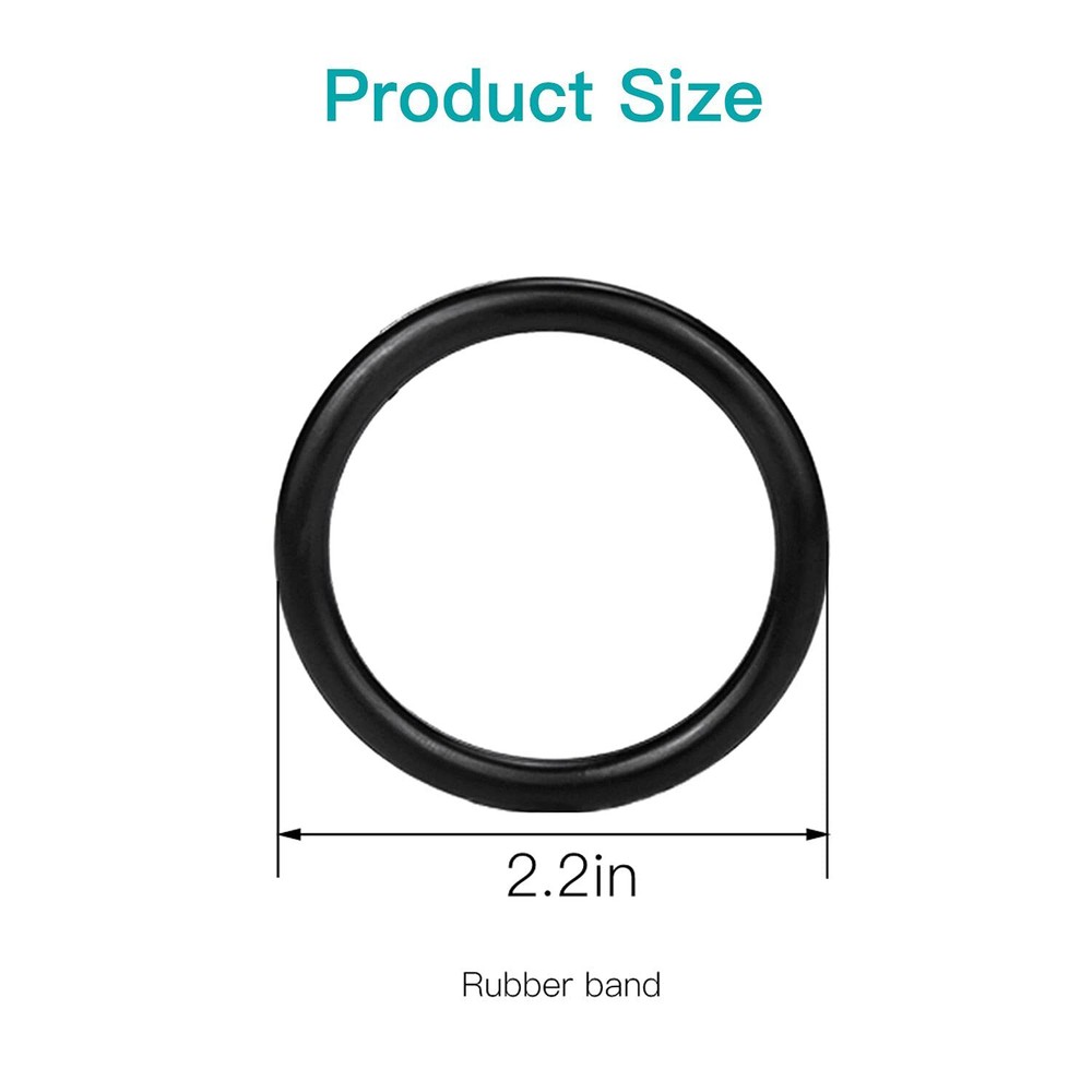 Bumper Quick Release Bands, 20-Pack Replacement Quick Release Rubber Bands O Ri