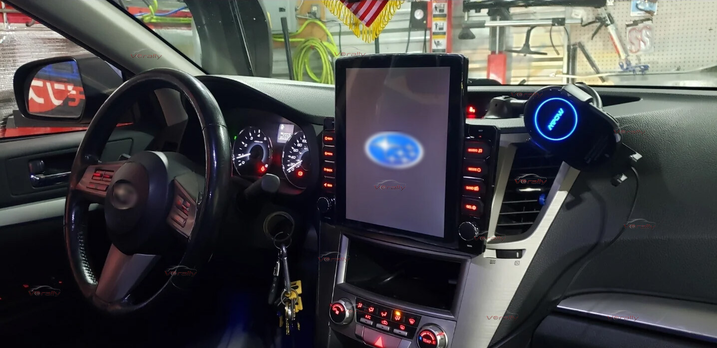 9.7" For 2009-2014 Subaru Outback Legacy CarPlay Android 13 Car Stereo Radio GPS