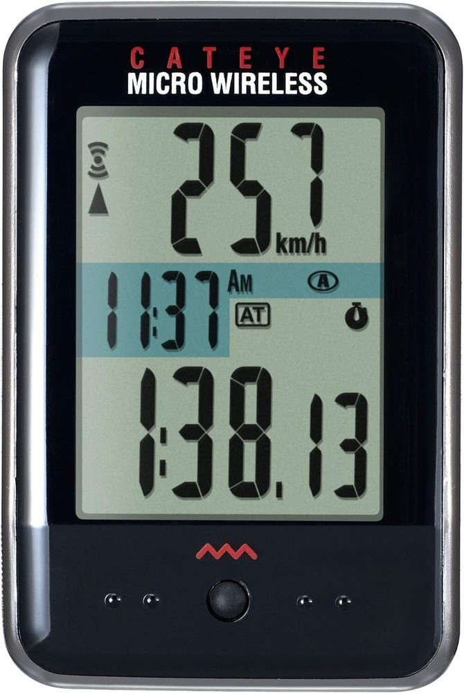 CAT EYE cycle computer MICRO WIRELESS black CC-MC200W