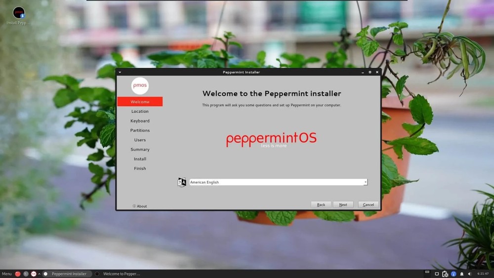 Peppermint OS Flagship 64-Bit (Debian Base) Fully Loaded Version Bootable DVD