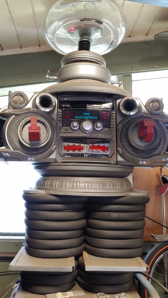 Life Size Lost In Space Robot Stereo
