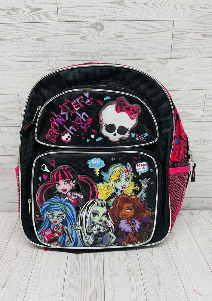 Monster High Small Backpack 14" x 12", New with Tag！