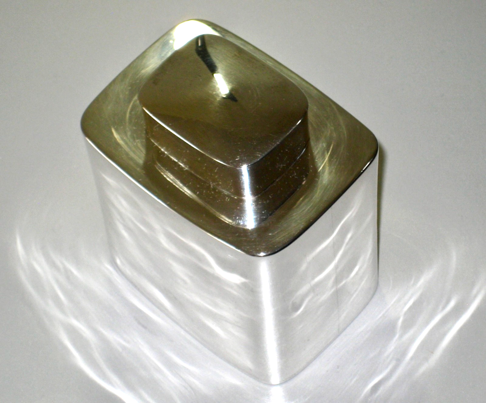 ENGLISH STERLING SILVER CHAS HOUGHAM VINTAGE TEA CADDY CONTAINER, 1811, 228 GR