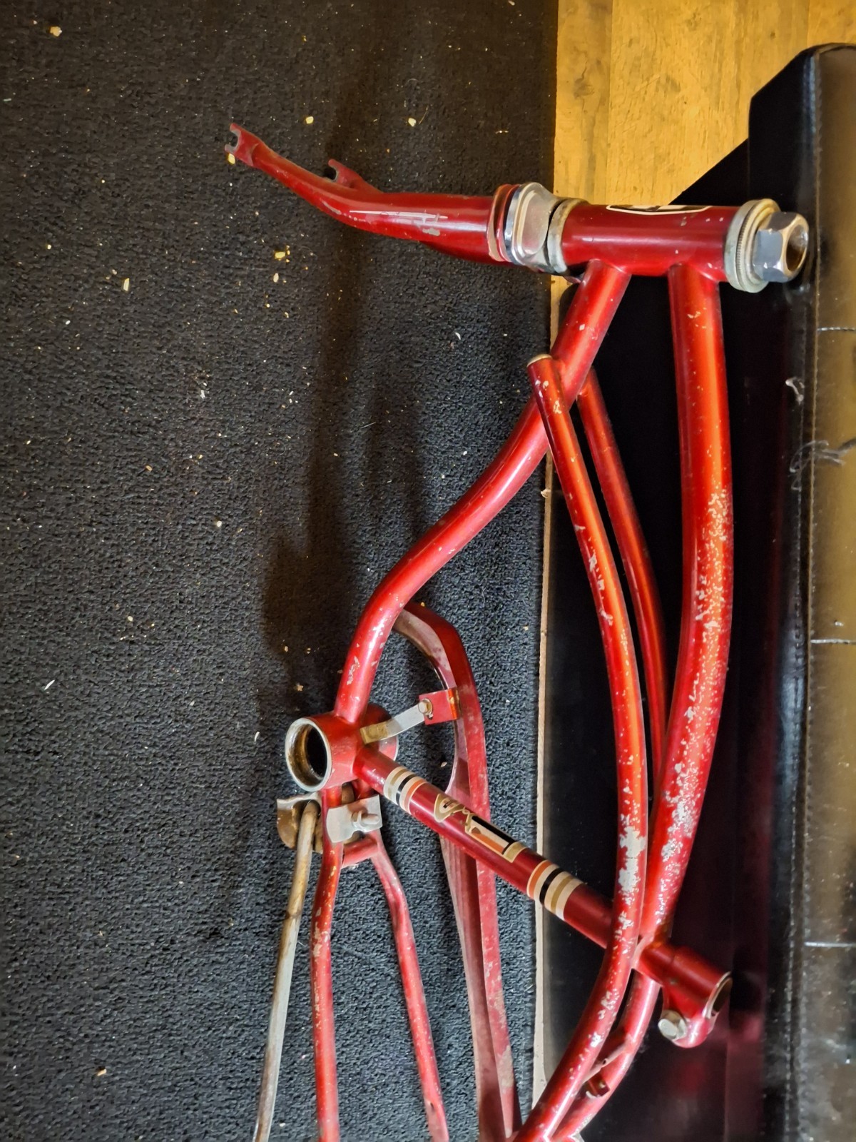 Huffy Cheater Slick 3 Speed Muscle Bike Frame Set Huffy Vintage 1966 Original