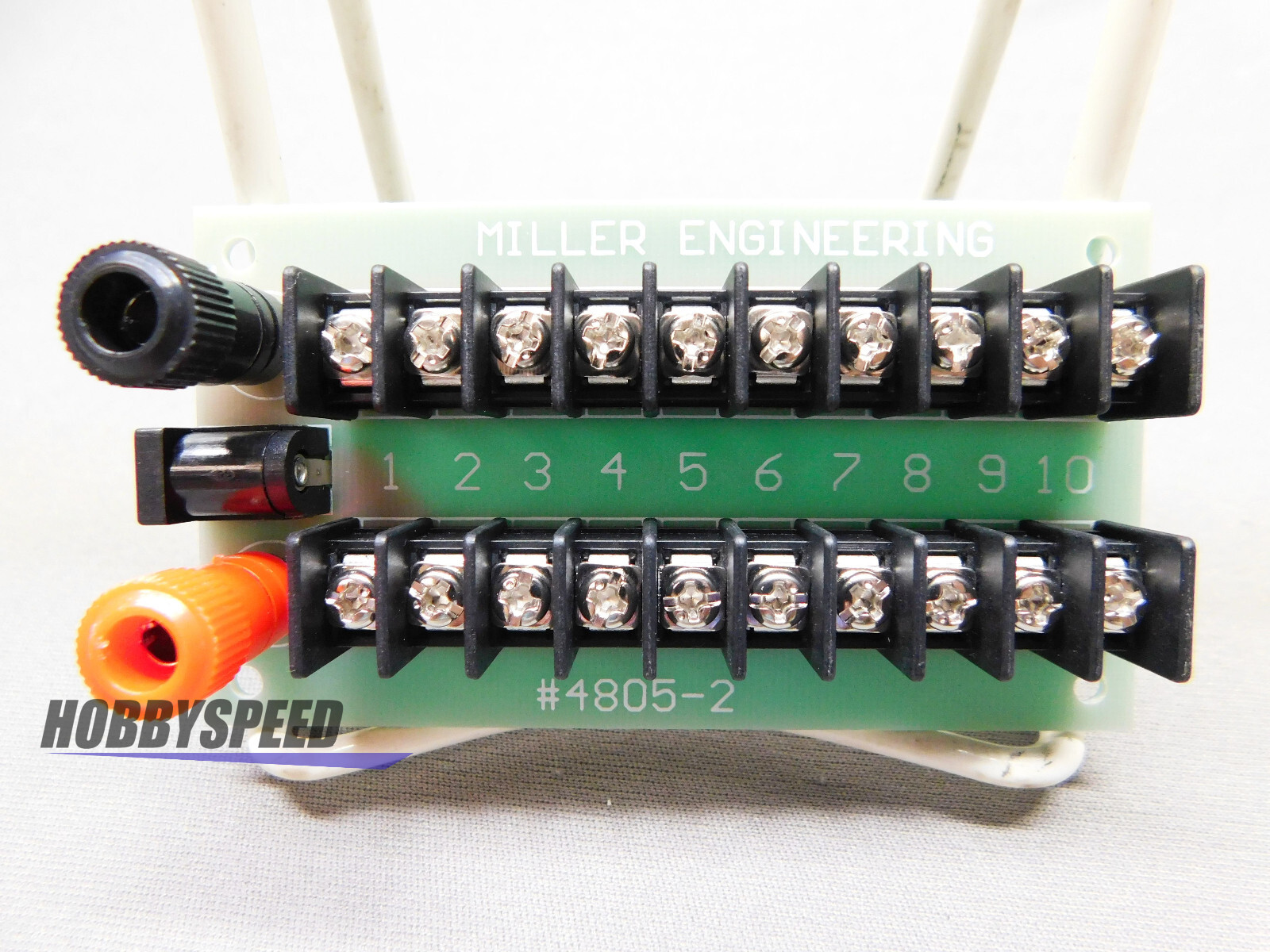 MILLER ENGINEERING 4805 POWER DISTRIBUTION BOARD 10 PORTS terminal block MIE4805
