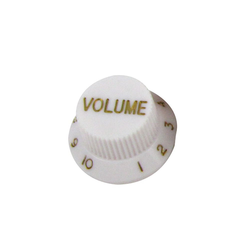 Set White ST Guitar Knobs 40 Tone & 20 Volume Knobs for FD ST Style Guitar