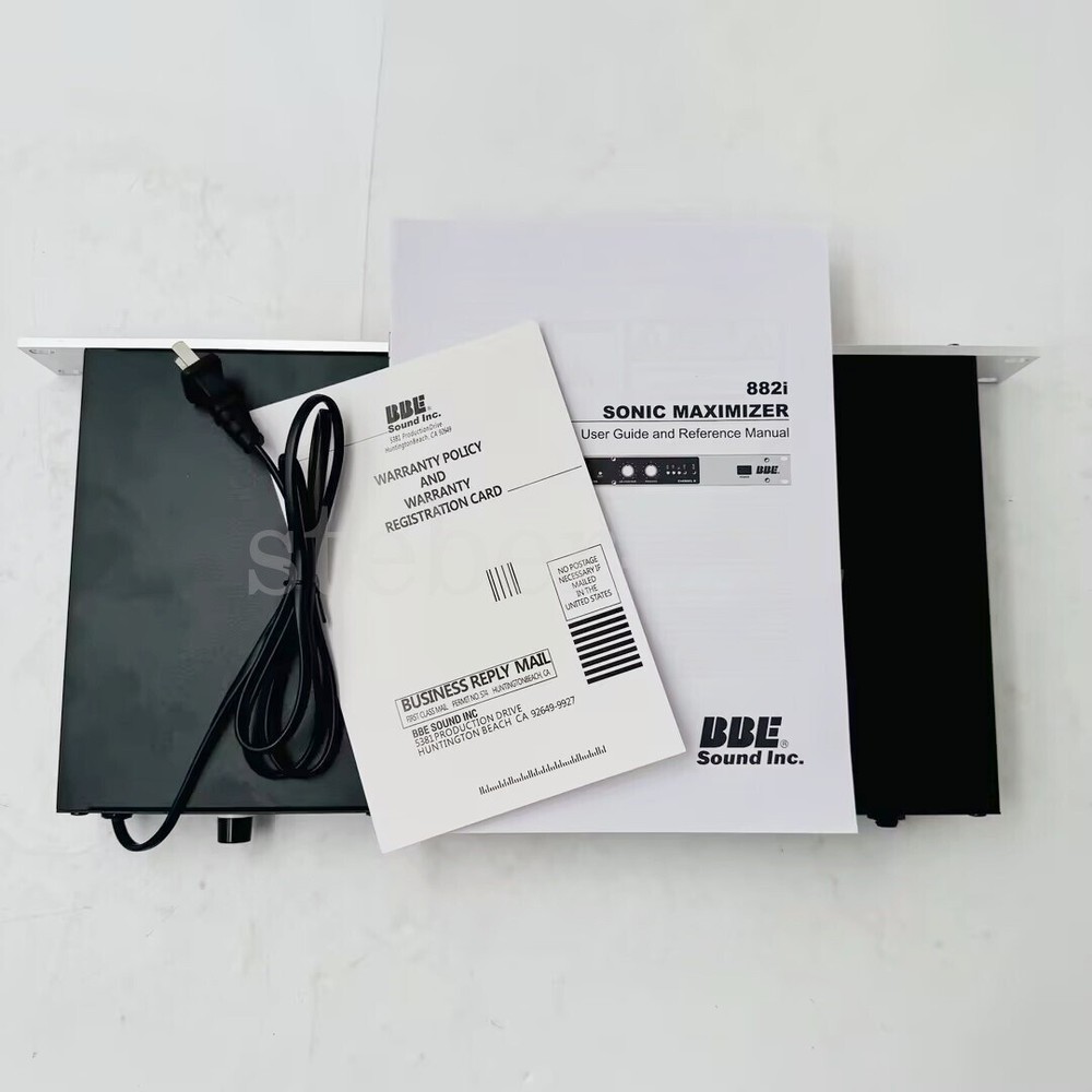 For 882i BBE Sonic Maximizer Rackmount Unit 1U With 1PCS XLR Cables US