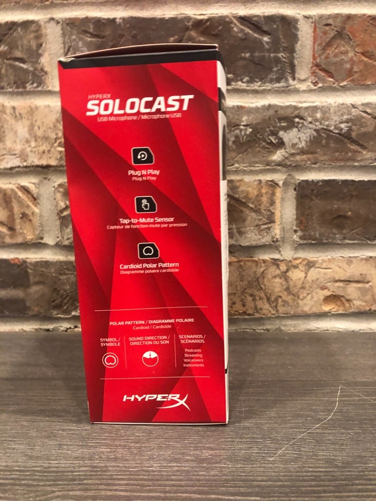 HyperX SoloCast - USB Microphone (Black)