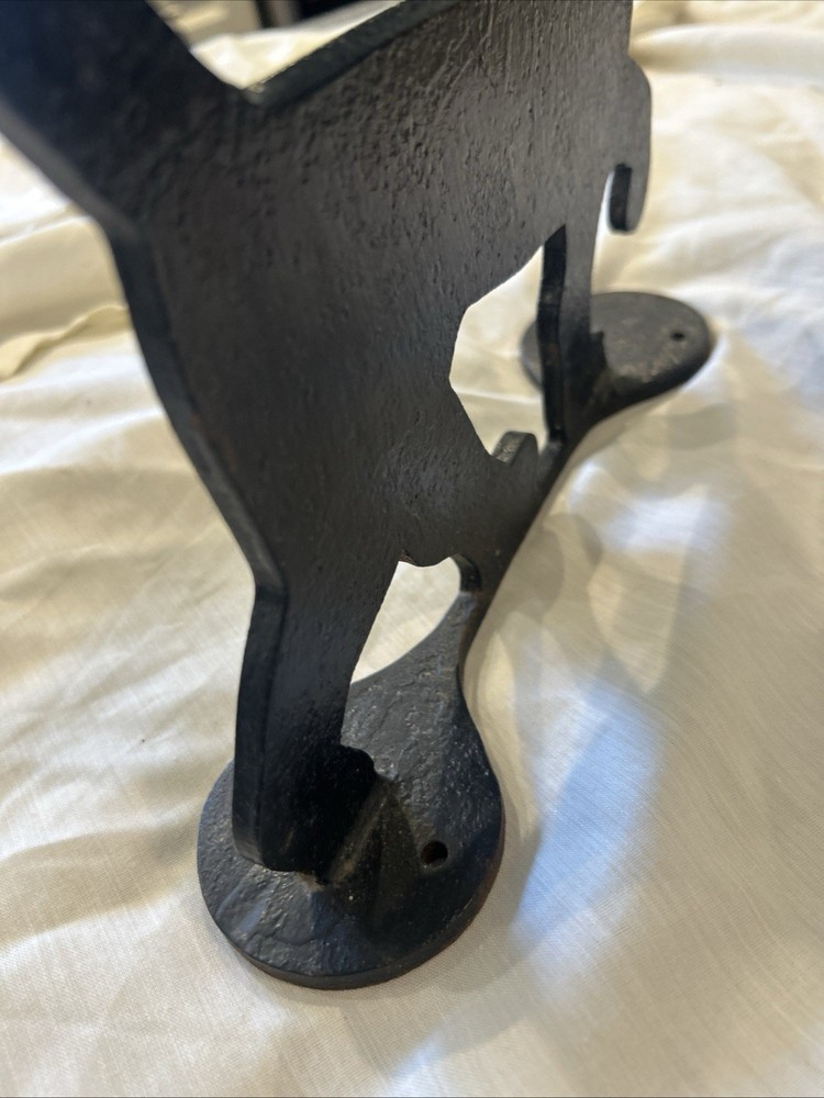 Boot Scraper/ Cast Iron Black Cat Boot Scraper