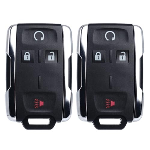 Keyless Entry Remote Start Control Key Fob Replacement Fits for Chevy