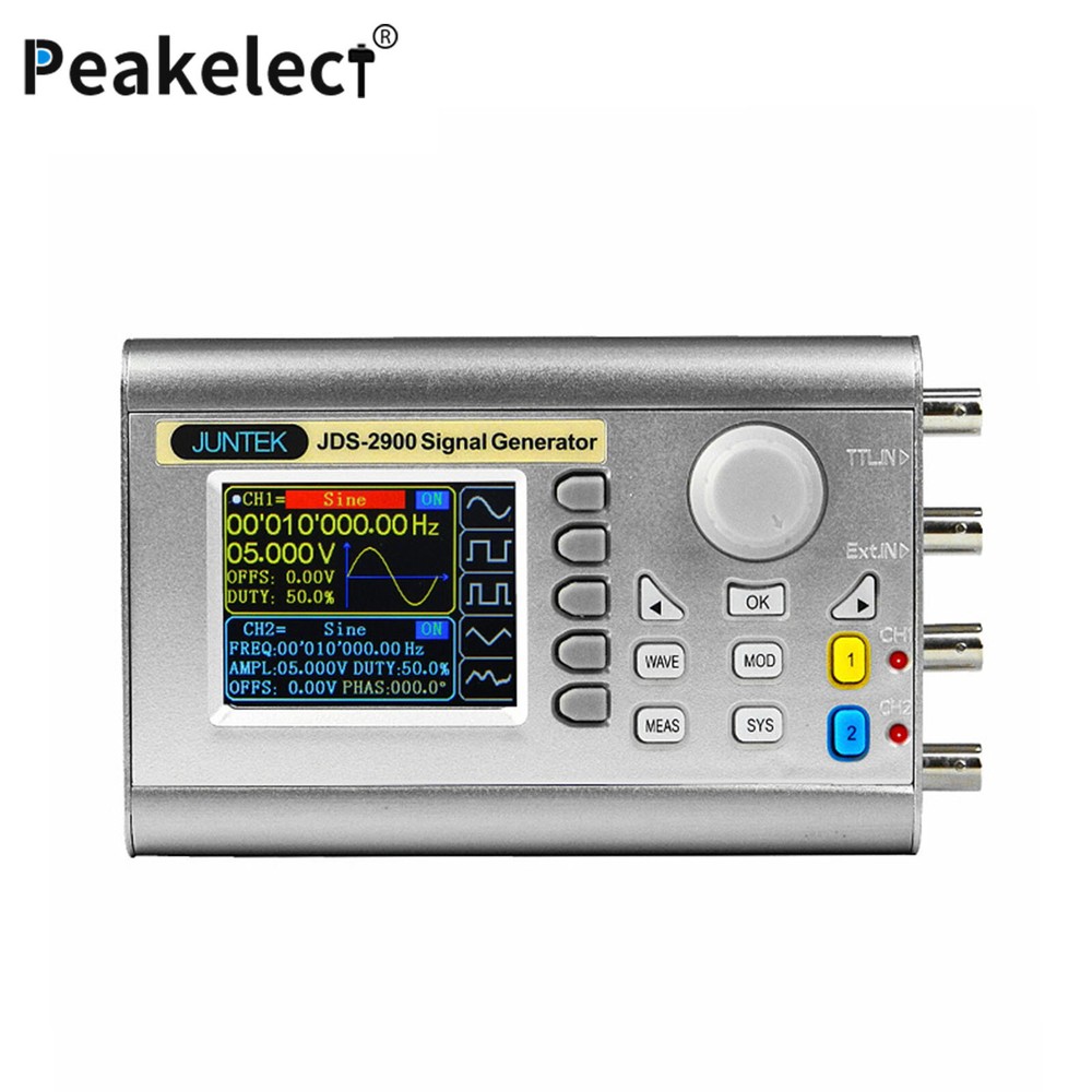 Peakelect JDS2900 Dual Channel Signal Generator Adjustable Frequency Meter