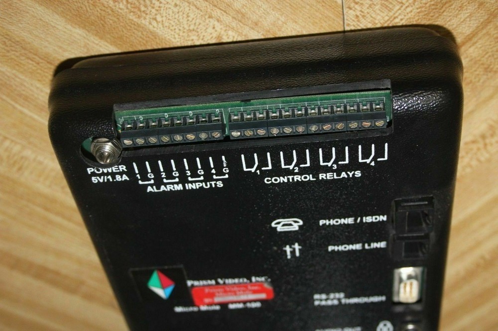 PRISM VIDEO MICRO MOLE MM-100 PHONE LINE TRANSMITTER LIVE
