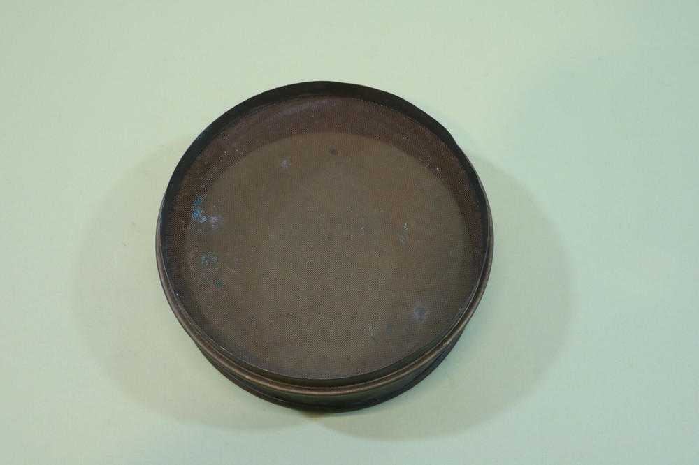 8" Brass Testing Or Sorting Sieve, BRASS STEEL