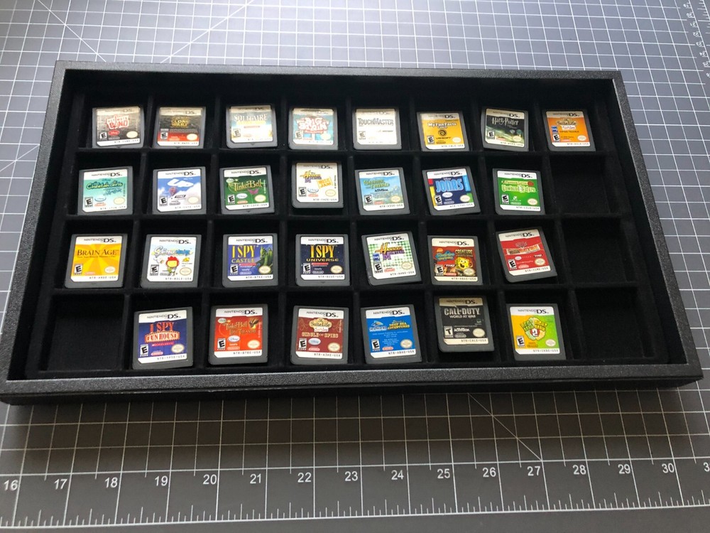 Hard Stackable Case for Nintendo Gameboy/GBA/DS/Game Gear/Switch Display Tray