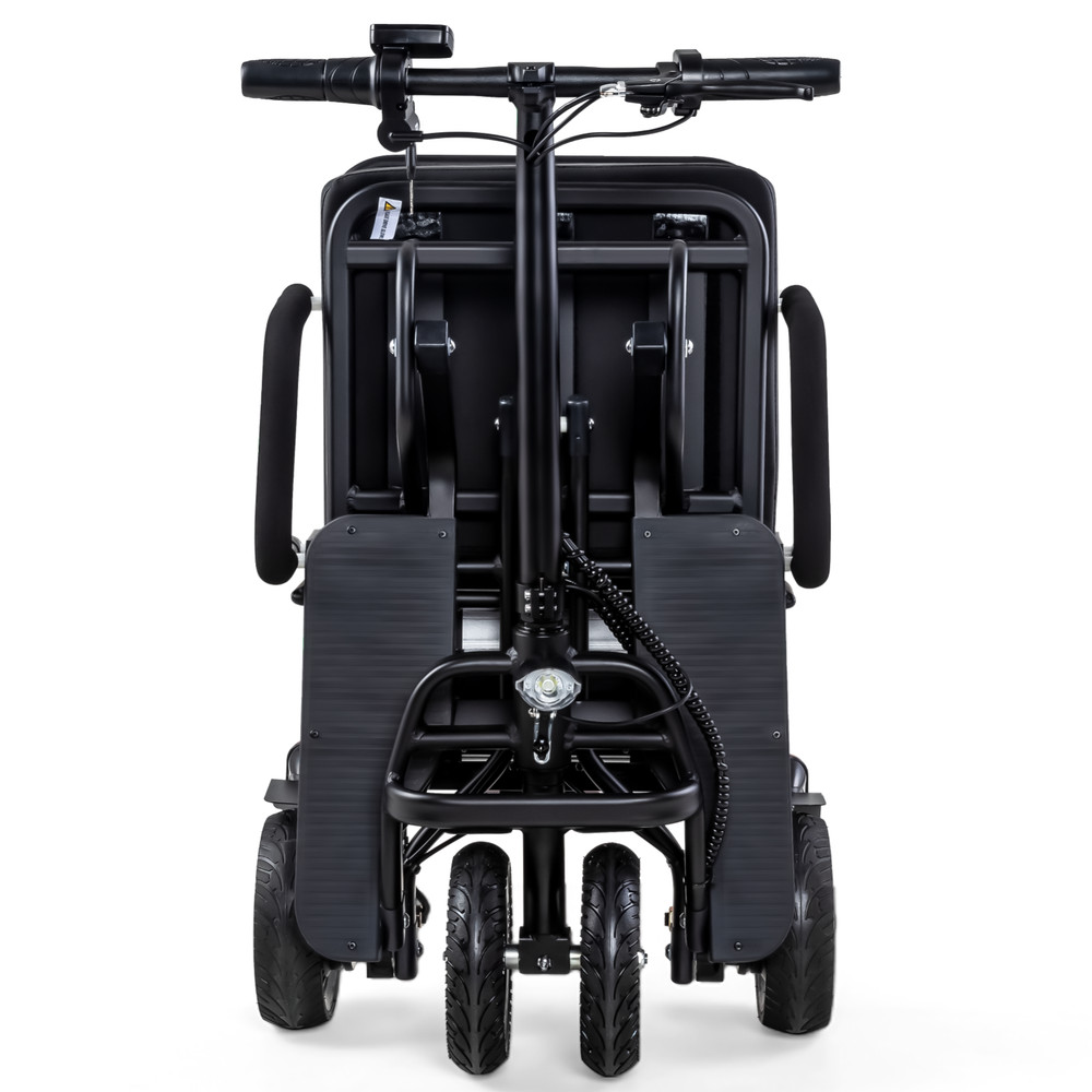 Aviation Certified Foldable Mobility Scooter, 300 W Motor, Solid Tires, 10 AH