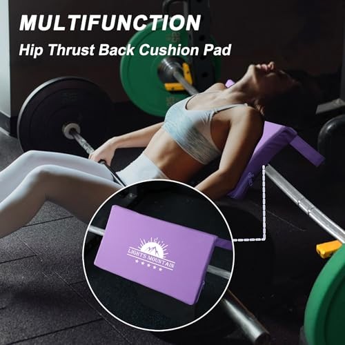 Square Hip-Thrust Pad Protective Extra Thick foam pad for Barbell