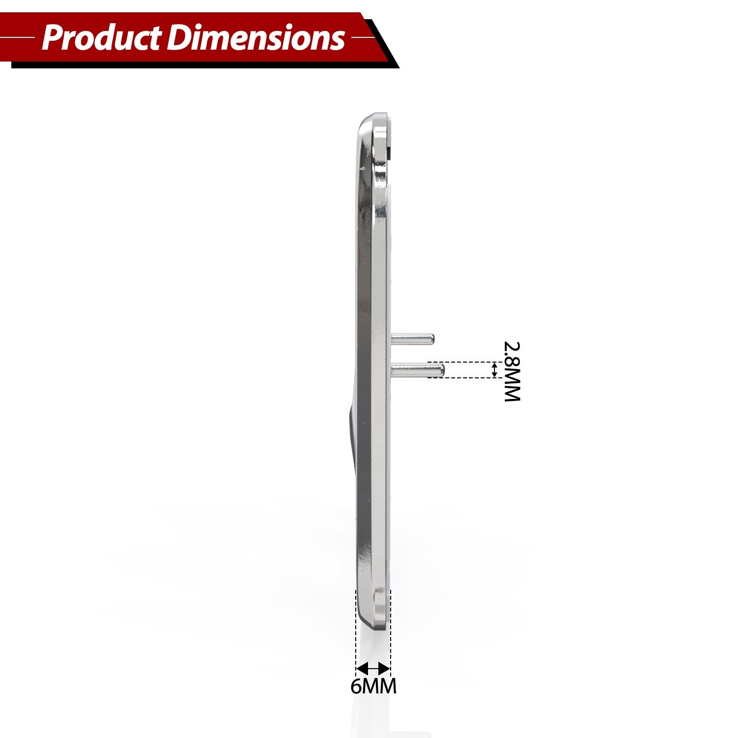 Front Grille Emblem Chrome Rep OEM 75700-S9A-G00 For Honda Accord CRV Logo Badge