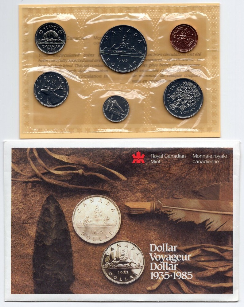 1985 Canada PL Uncirculated Proof Like Coin Set