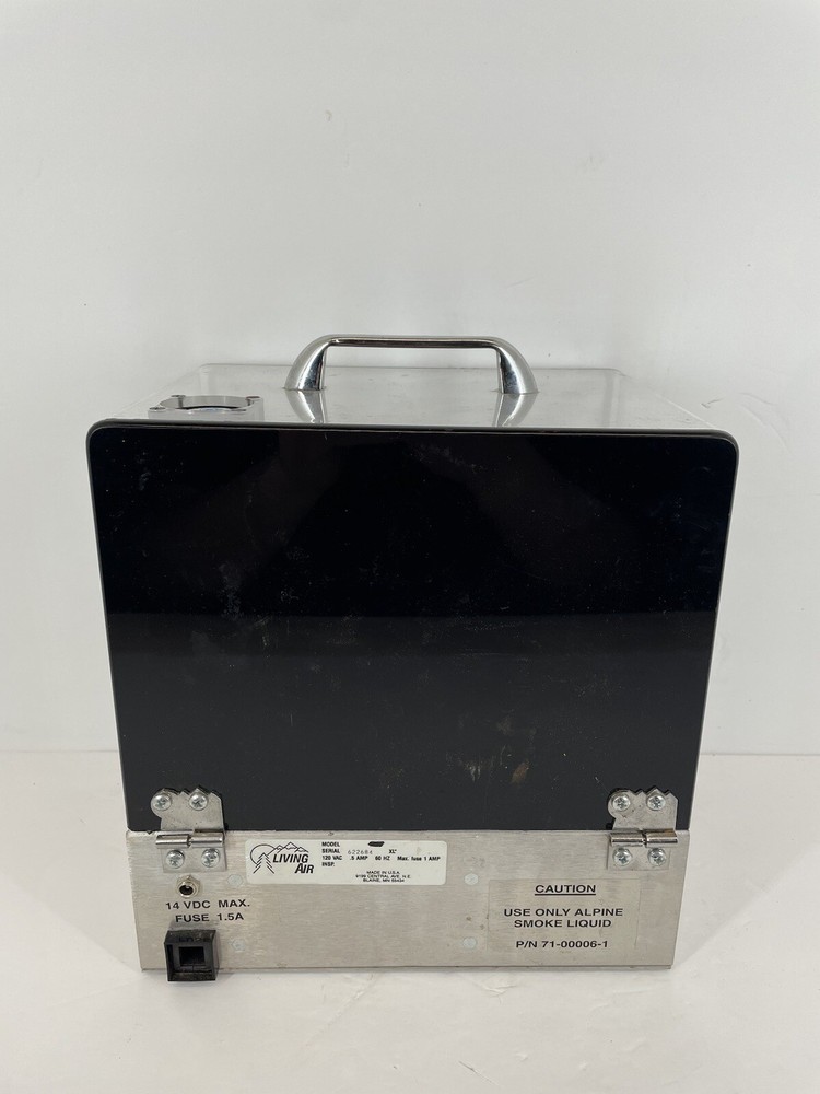 FOR PARTS UNTESTED Alpine Living Proof Ionization Demo Unit