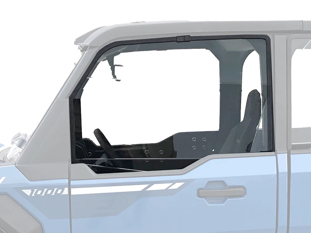 Polaris XPEDITION Poly Upper Front Doors (Pair) - Light Tint