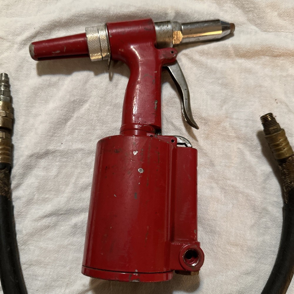 Matco Riveter Pneumatic Air Pop Rivet with 3 Tips