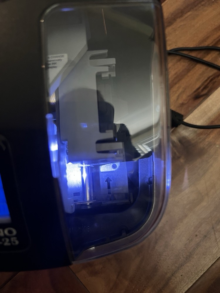 Amano PIX-25 Atomic Time Clock with Power Adapter-Key Tested Working