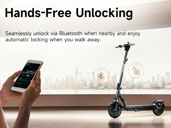 NAVEE GT3 Electric Scooter for Adults, 20MPH, 31 Miles Range,10" Tires, Commuter