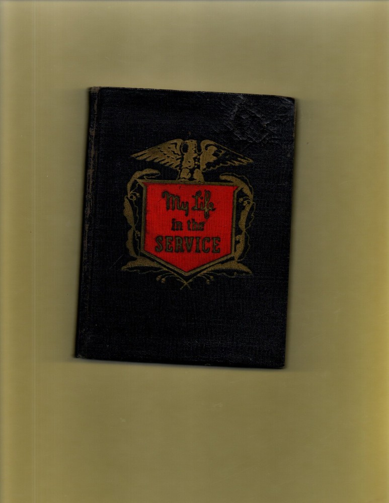 My life in the service WWII  Diary Journal handwriting by Cecil Phillips of WVA