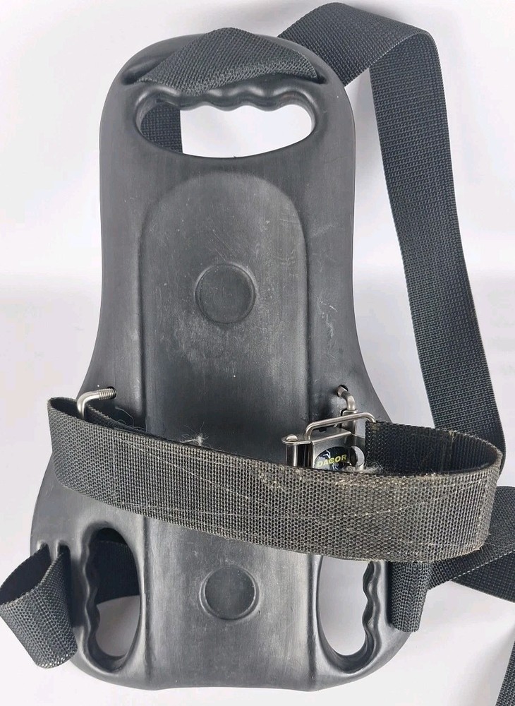 Dacor Scuba Single Tank Backpack Harness Hard Plastic Nylon Diving Gear Small