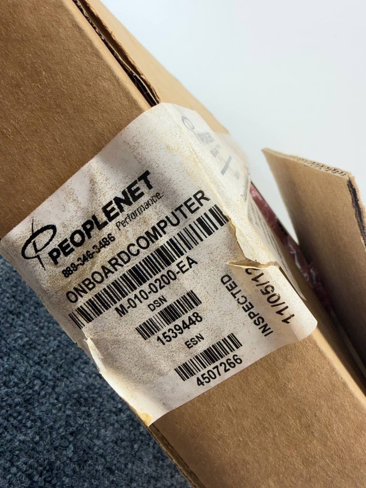 PeopleNet g3 Onboard Computer E-006-0200-EA Fleet Management System New Box