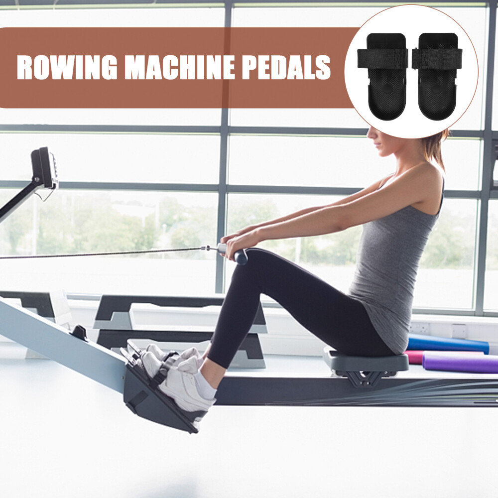 1 Pair Exercise Rowing Machine Pedals Parts Rowing Machine Pedals Replacements