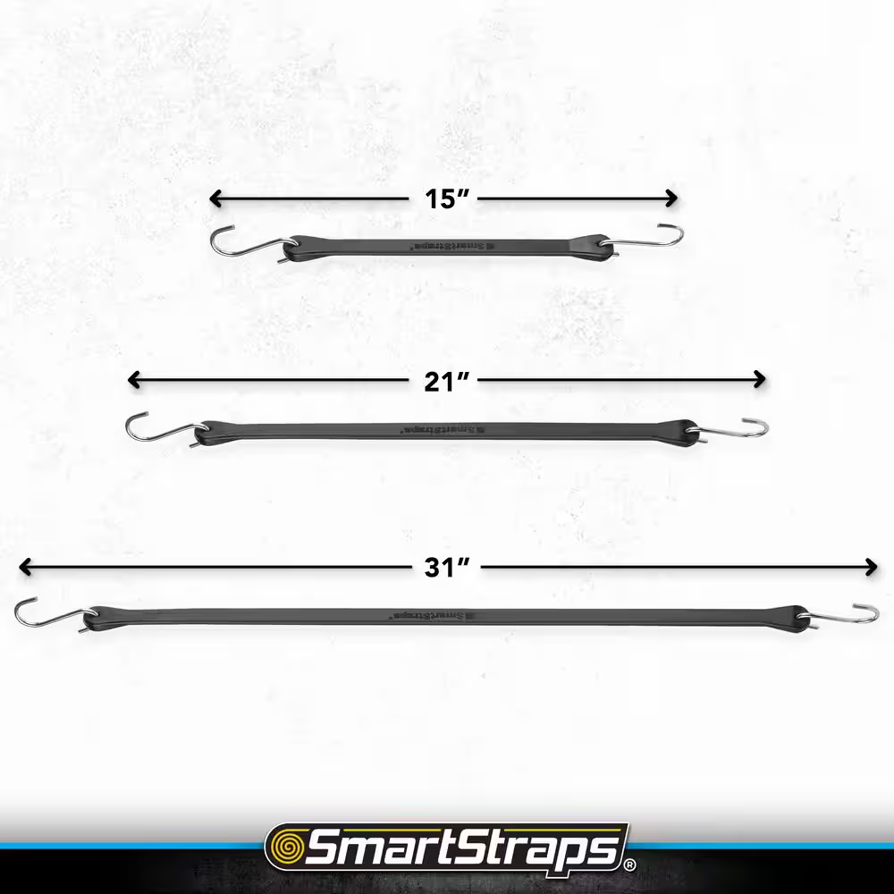 Bungee Tarp Strap Value Pack Assortment - 10 Piece