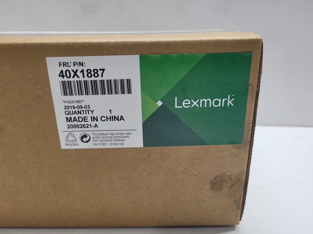 Genuine Lexmark 40X1887 Left Transfer Roll Bracket with Cable Assembly (40X1887)