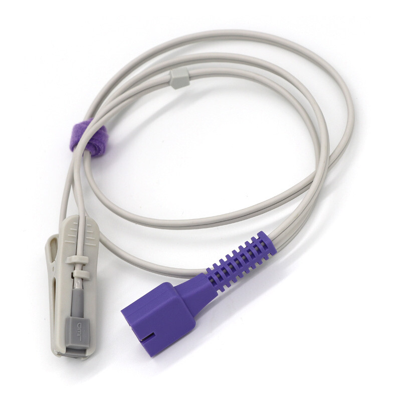 Compatible for 9Pin Oximax Ear Clip SpO2 Sensor/Pet Use SpO2 Sensor