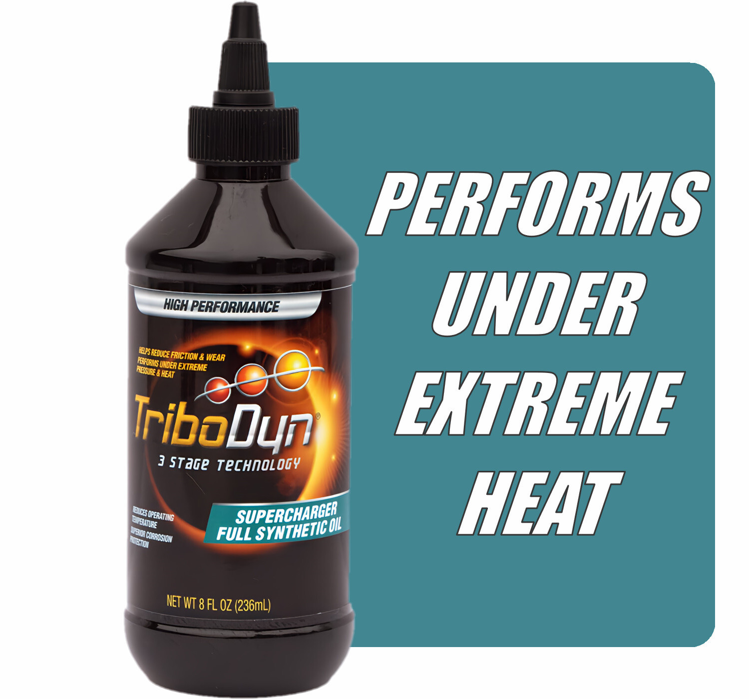 TriboDyn 50W Full Synthetic Supercharger Oil - 8 OZ Bottle