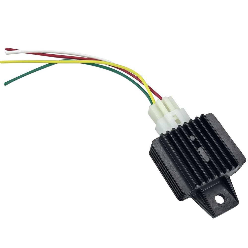 4-Pin Full-Wave Voltage Regulator Rectifier for GY6 Engine – Compatible with