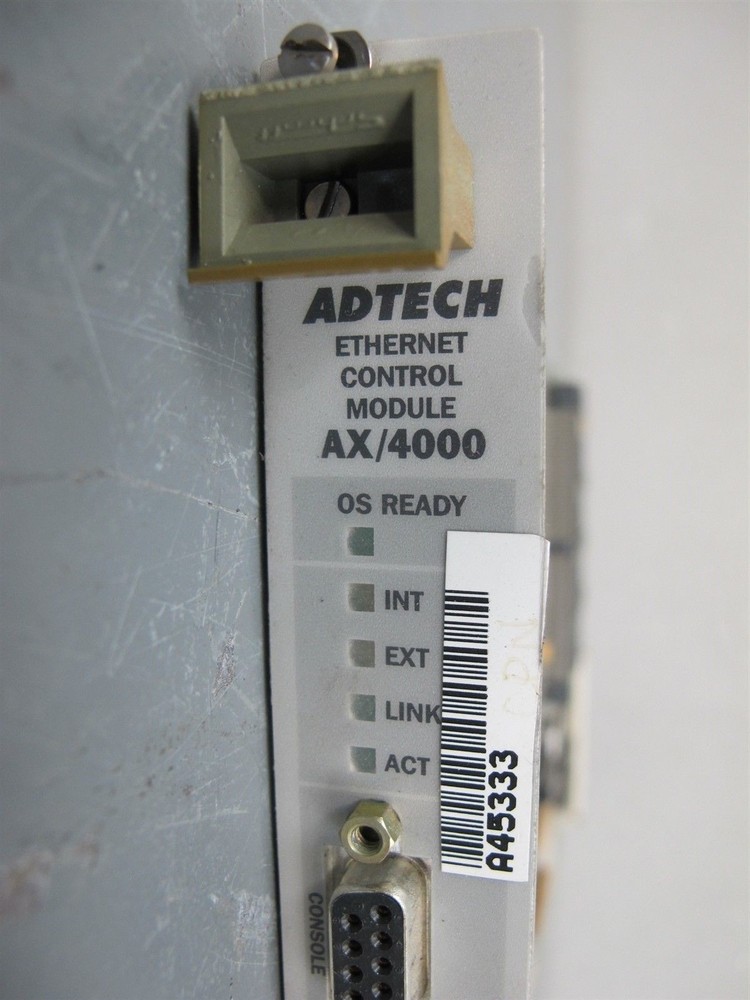 Adtech Spirent 401428 Ethernet Control Module AX/4000