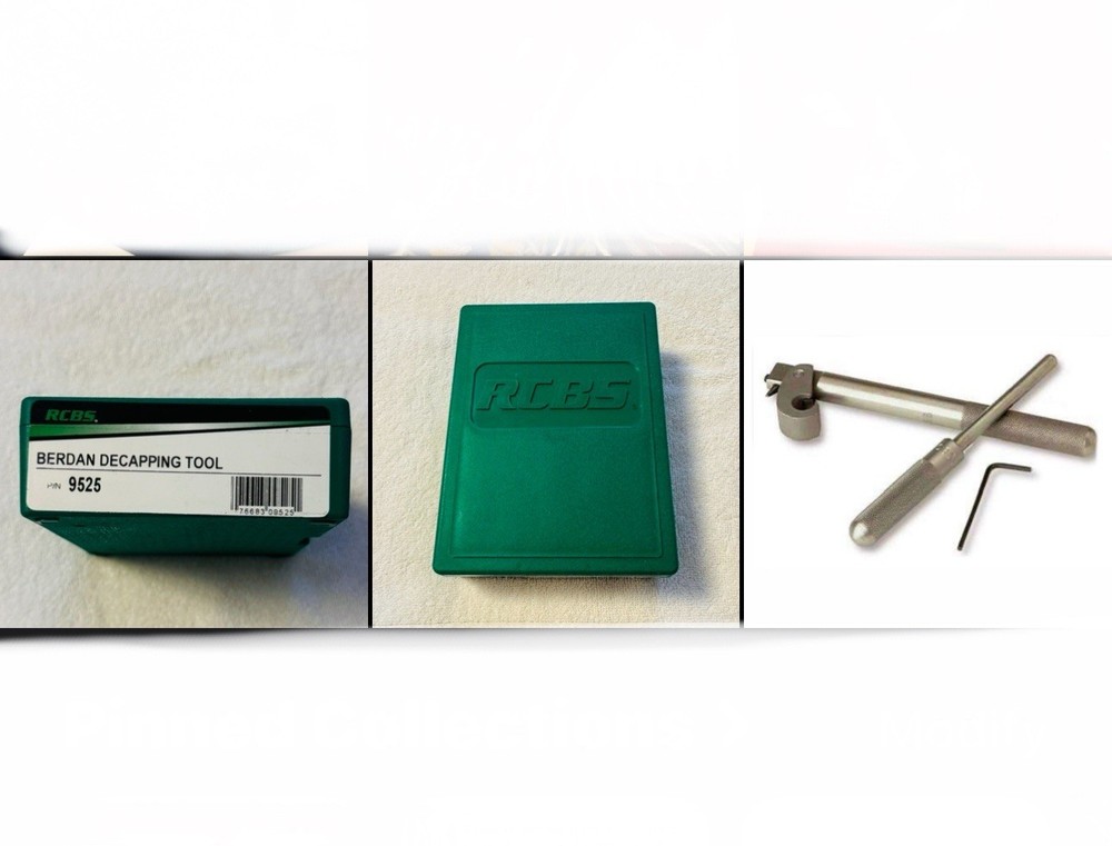 RCBS BERDAN DECAPPING RELOADING TOOL 9525 New Factory Sealed Package