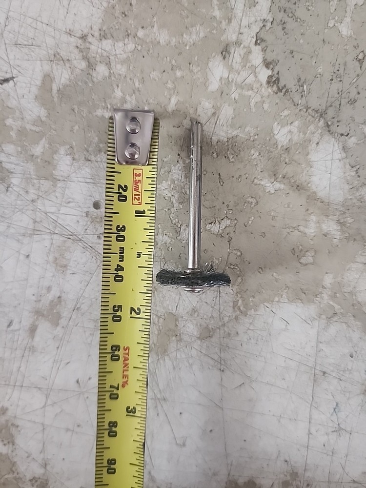 Mini Circular Wire Brush 1/8" Shank