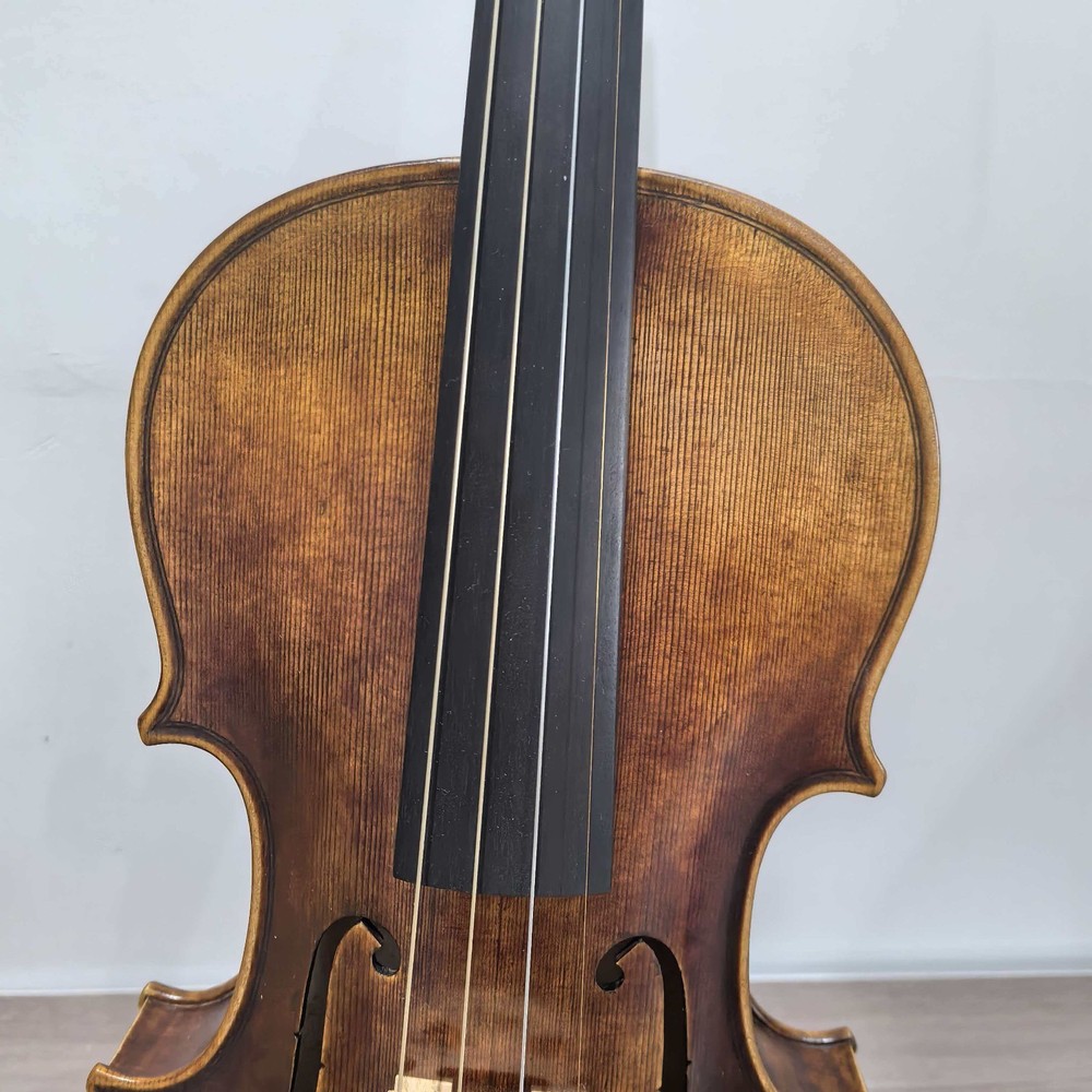 SurpassMusic 4/4 Violin Outfit Maple Back Solid Spruce Top with Case&Bow