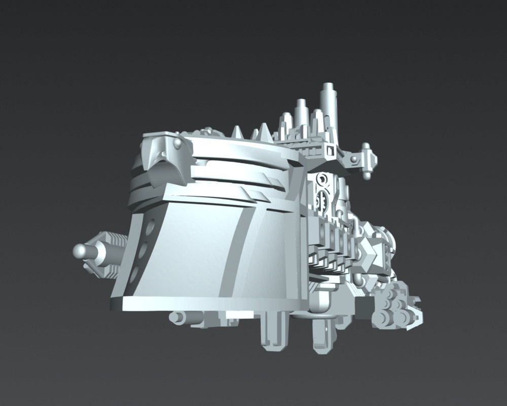 Punisher Class S Cruiser - compatible with Battlefleet Gothic