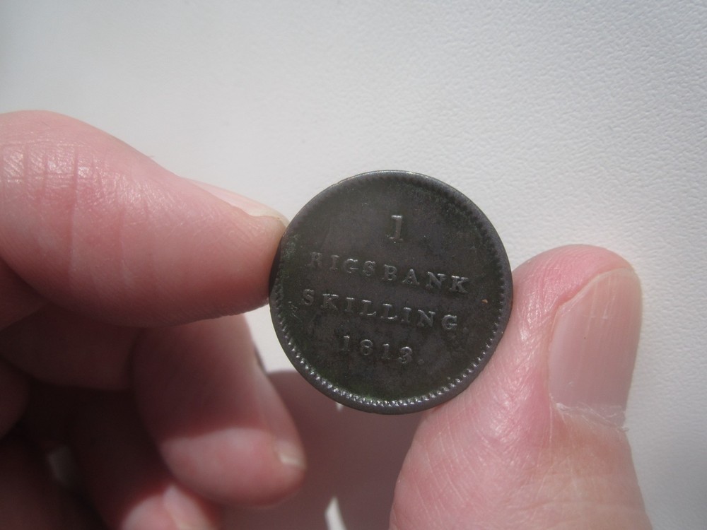1813 DENMARK 1 RIGSBANKSKILLING