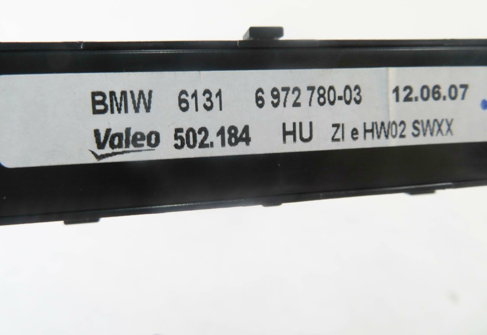 2008 BMW X5 (E70) FRONT PDC DTC HILL DESCENT TRUNK RELEASE SWITCH BUTTON PANEL