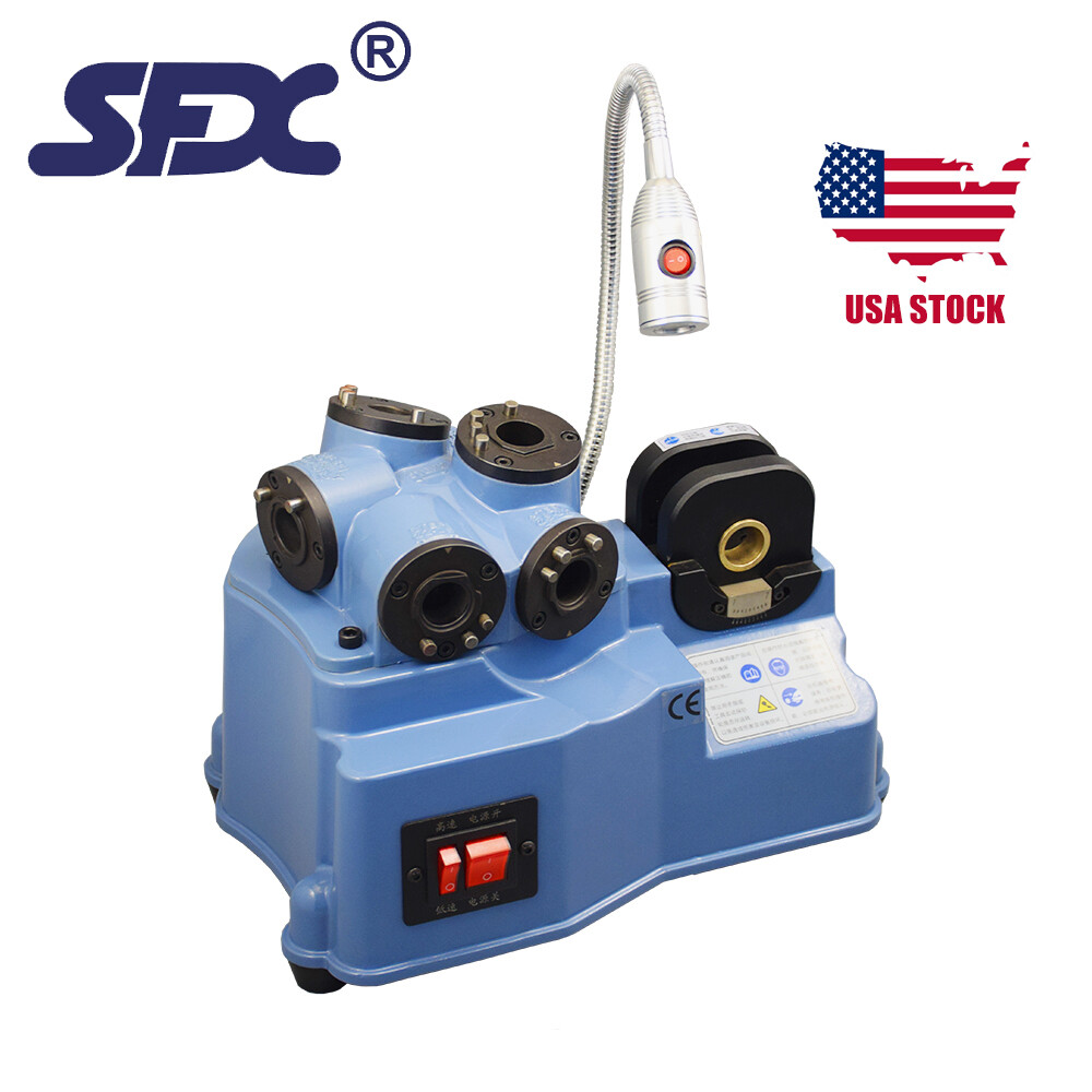 US SFX End Mill Sharpener 2-12mm Cutting Tools Grinder Multiple Flutes Cutter