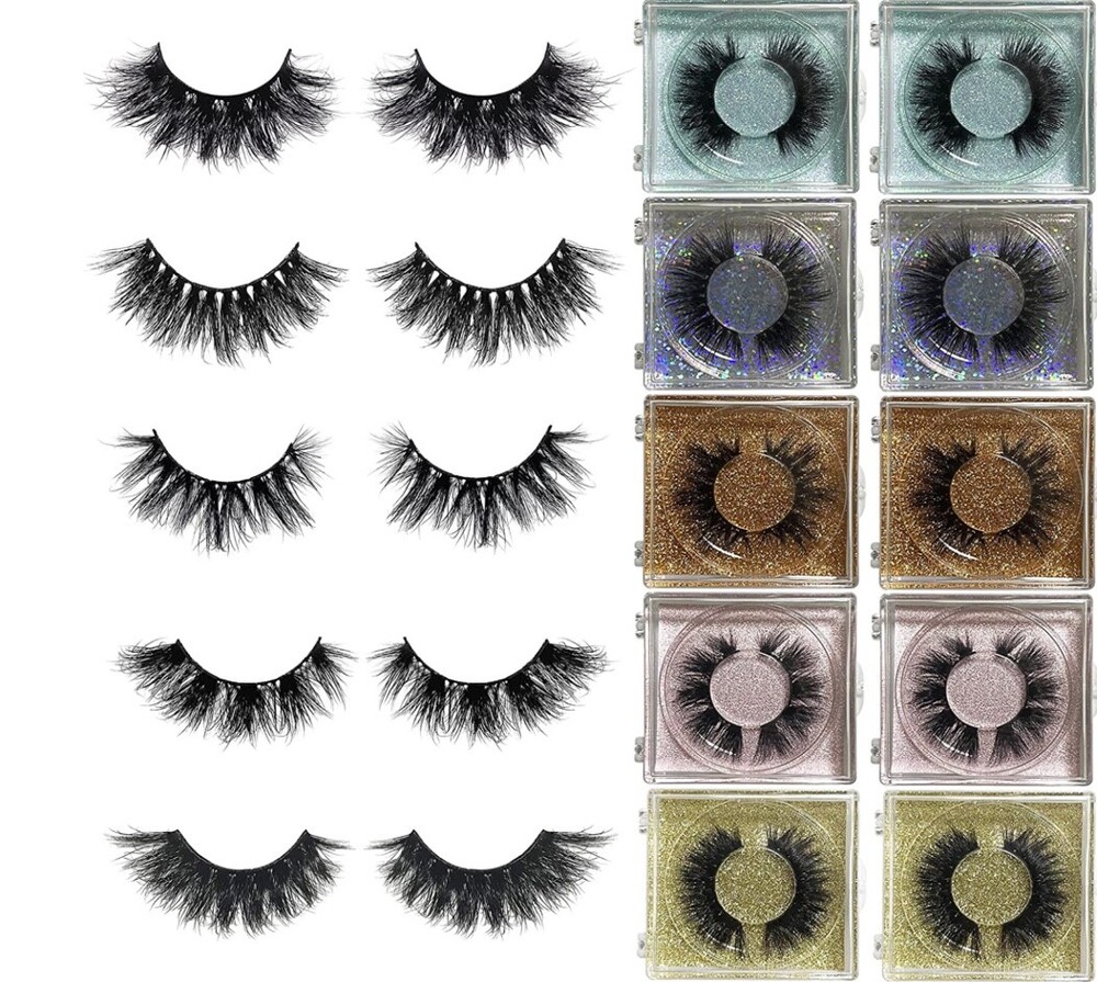 Mink Lashes Bulk Ninglash 10 Pack False Eyelashes