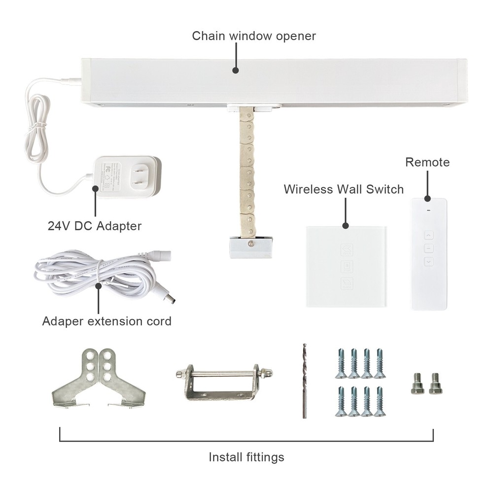 Automatic Electric Window Opener Smart Wifi Phone APP Control