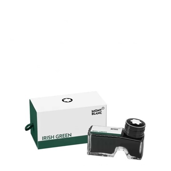Montblanc Fountain Pen Ink  Irish Green Ink In Inkwell  60ml New In Box 128190
